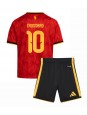 Belgien Leandro Trossard #10 Replika Hemmakläder Barn VM 2026 Kortärmad (+ byxor)